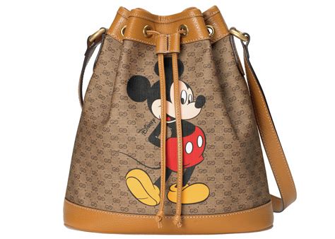 gucci mickey mouse head bag|Mickey Mouse wearing Gucci.